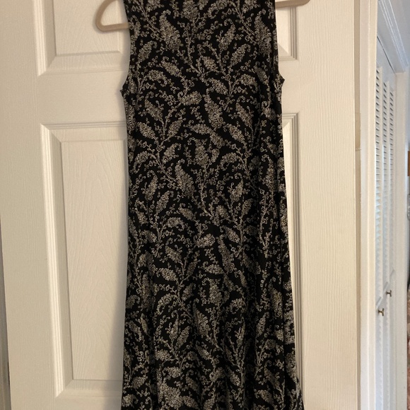 Style & Co. Swing Dress Size S Black & Cream - Picture 2 of 7